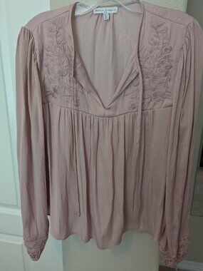 Maison d' Amelie of Paris - Long Sleeve Blouse - Size L